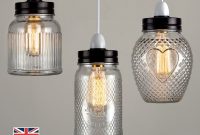 Vintage Retro Stye Glass Jar Ceiling Pendant Light Lamp Shade inside sizing 1000 X 1000