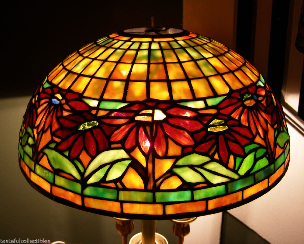 Vintage Stained Glass Hanging Lamp Antique Tiffany Chandelier Lamps in proportions 1000 X 803