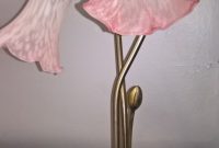 Vintage Tiffany Style Lilly Trumpet Tulip Table Lamp Desk Lamp intended for measurements 843 X 1500