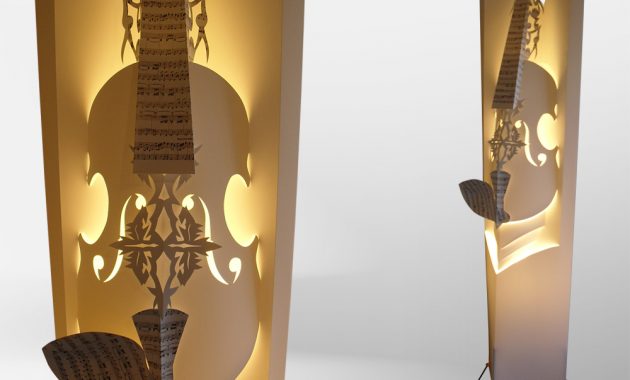 Violin Floor Lamp Gallinidesign1 On Deviantart throughout size 1000 X 800