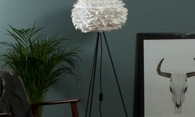 Vita Floor Lamp With Eos Feather Shade Large Tripod in dimensions 870 X 1024