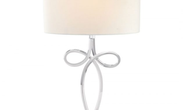 Vivian Table Lamp Polished Chrome Pagazzi Exclusive throughout measurements 1050 X 1470