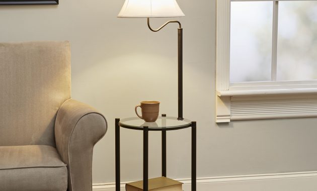 Walmart Floor Lamps At Target Side Table With Built In Lamp End within size 2000 X 2000