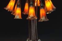 Wanted Tiffany Lily Lamp Excellent Lilly Lampe Base Pond Glass pertaining to measurements 823 X 1030