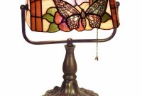 Warehouse Of Tiffany 13 In Butterfly Multicoloredbrown Desk Lamp pertaining to dimensions 1000 X 1000