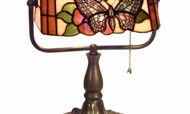 Warehouse Of Tiffany 13 In Butterfly Multicoloredbrown Desk Lamp pertaining to dimensions 1000 X 1000