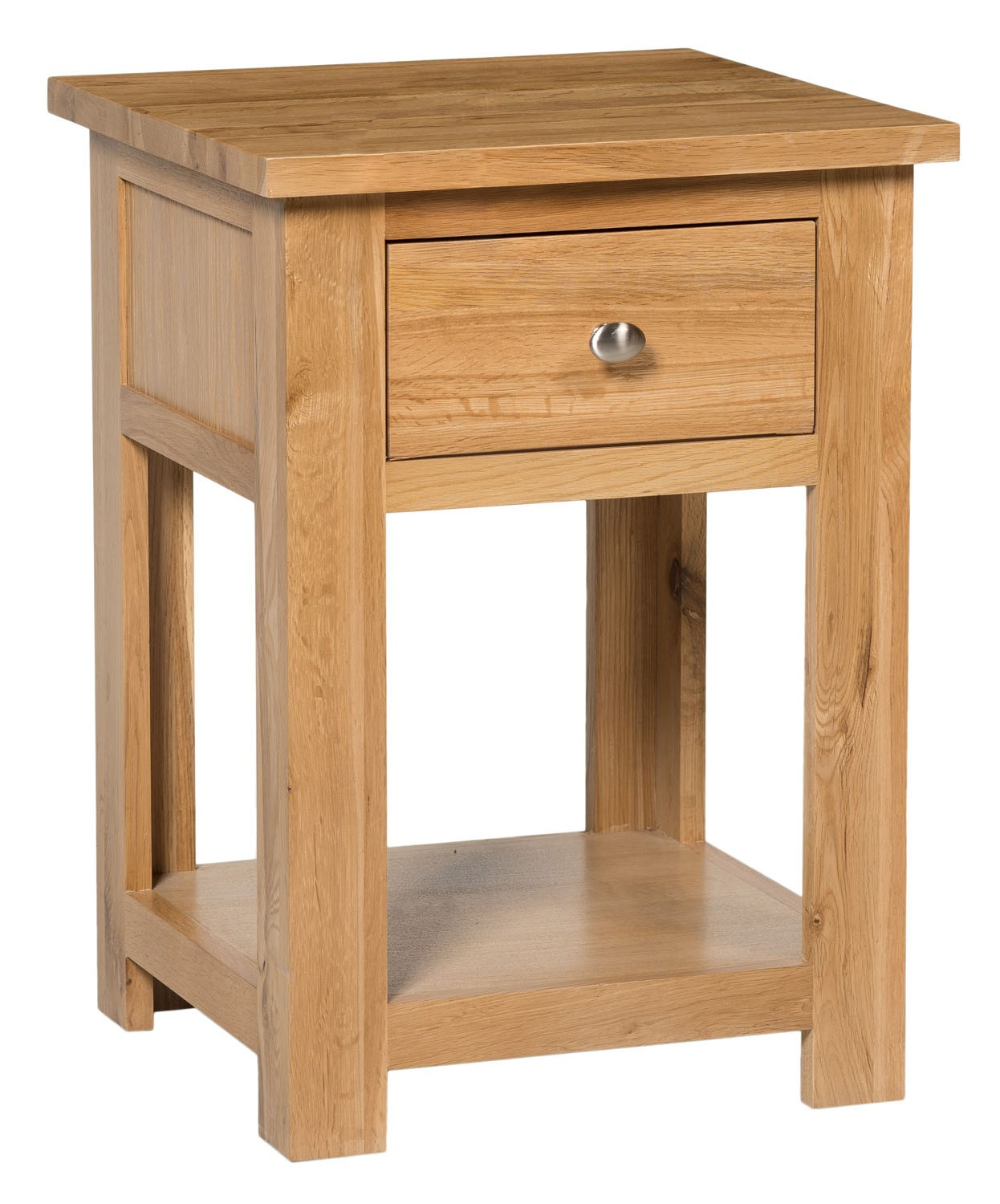 Waverly Oak Lamp Side Table With Drawer Hallowood in size 1246 X 1500