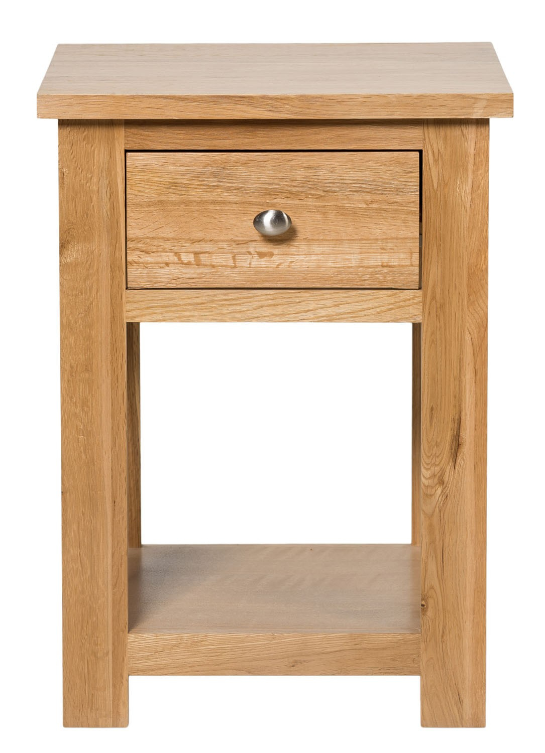 Waverly Oak Lamp Side Table With Drawer Hallowood with dimensions 1085 X 1500