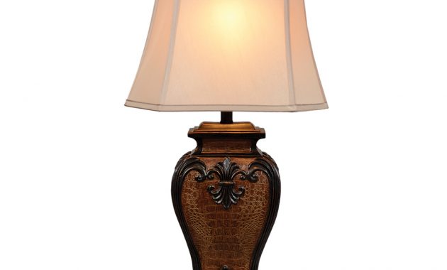 Western Faux Crocodile Table Lamp within size 1000 X 1000