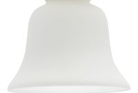 White Glass Lamp Shade Bell Shaped Lamp Shade with regard to sizing 1000 X 1000