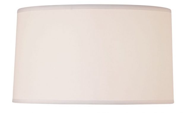 White Linen Drum Lamp Shade With Spider Assembly Dcl Sh7267 with sizing 1000 X 1000