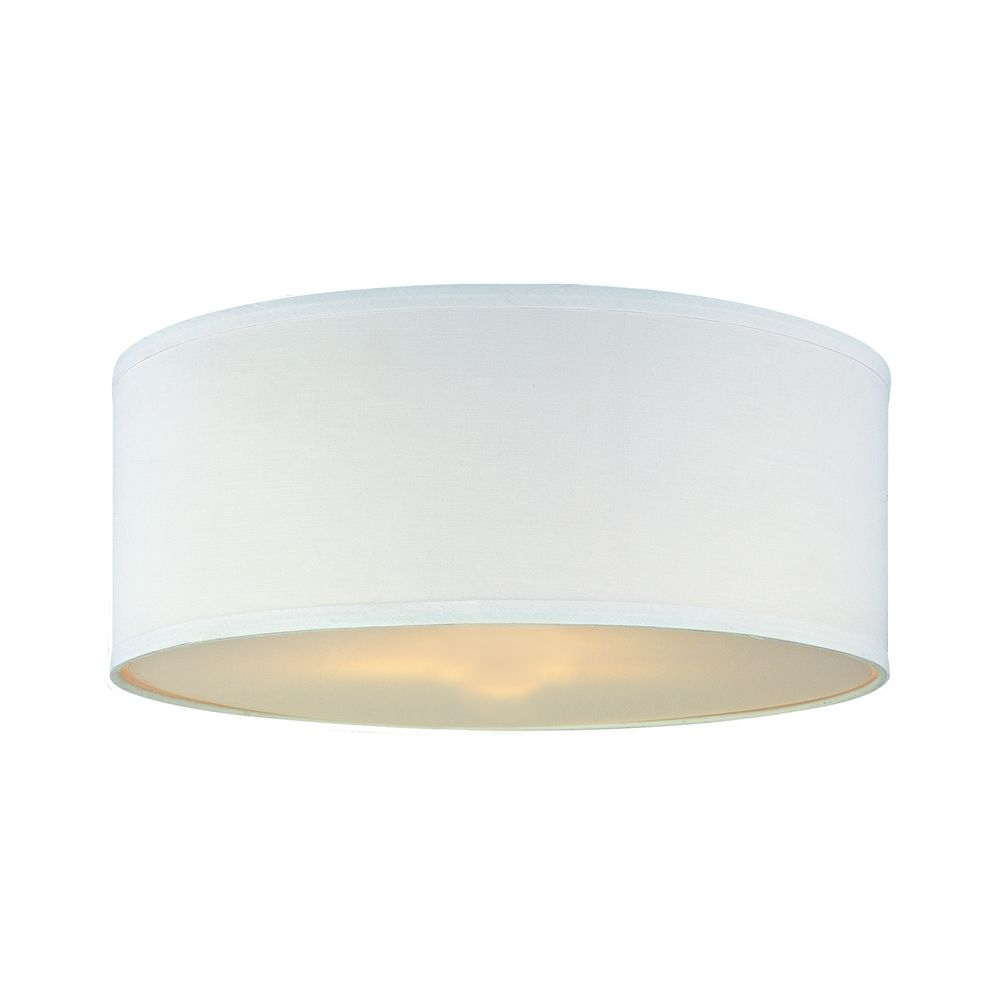 White Linen Drum Lamp Shade With Spider Assembly Sh7566dif regarding sizing 1000 X 1000