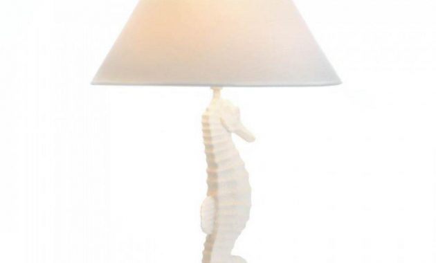 White Seahorse Table Lamp Seahorses And Products pertaining to measurements 1000 X 1000