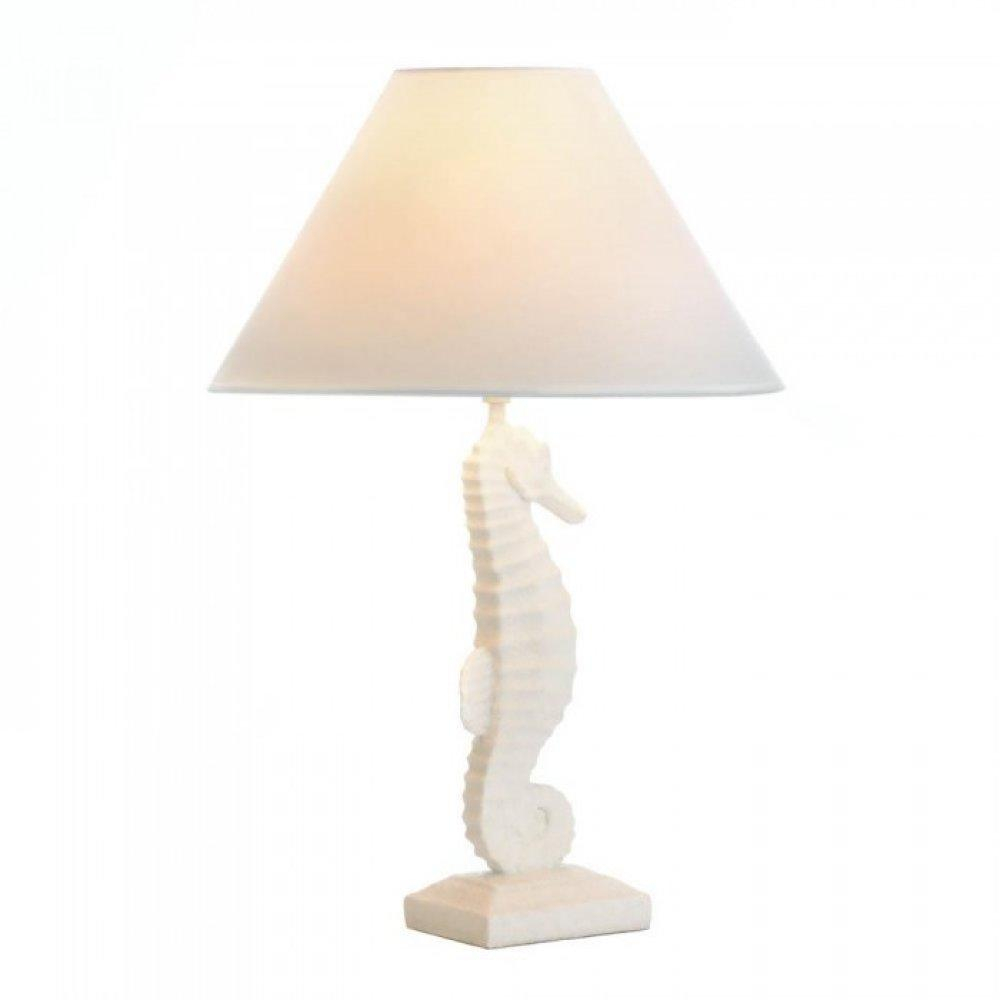 White Seahorse Table Lamp Seahorses And Products pertaining to measurements 1000 X 1000