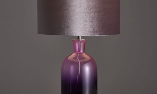 Wilko Ombre Table Lamp Purple Wilko for measurements 1000 X 1000