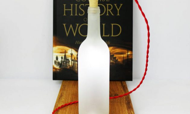 Wine Bottle Table Lamp U Rok Design Notonthehighstreet in size 900 X 899