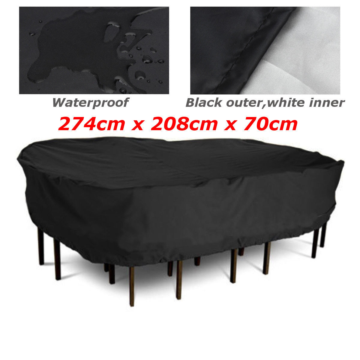 10 Types Waterproof Patio Garden Round Square Rectangle Outdoor Furniture Cover with regard to proportions 1200 X 1200