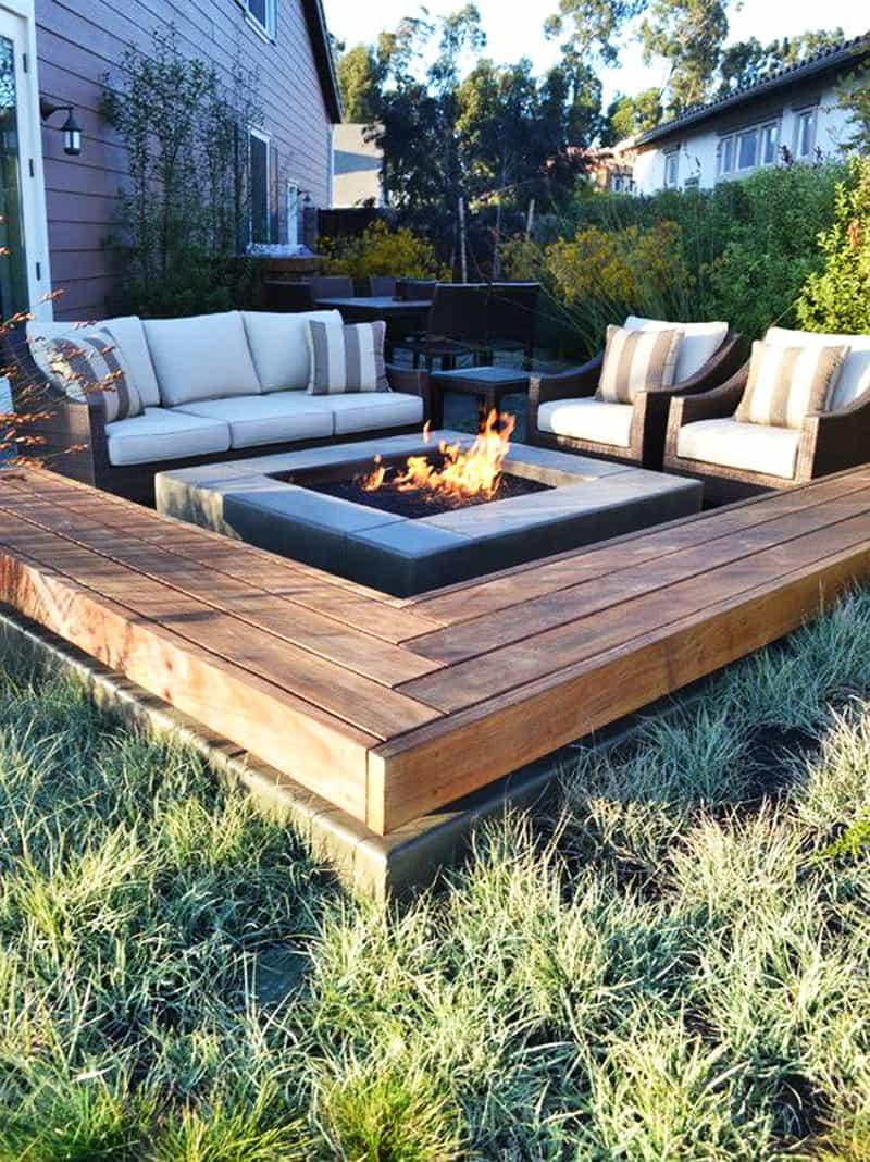 14 Outdoor Fire Pit Ideas That Will Transform Your Backyard for proportions 800 X 1068
