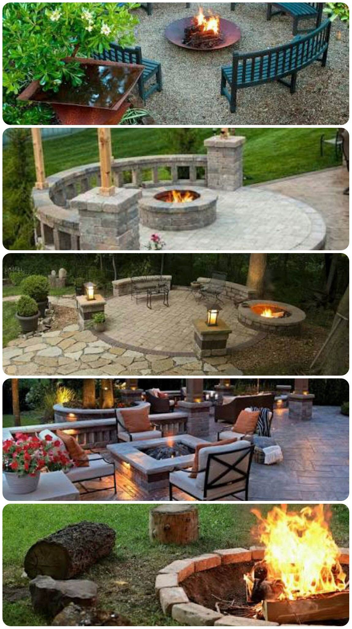 14 Outdoor Fire Pit Ideas That Will Transform Your Backyard with regard to size 1149 X 2048