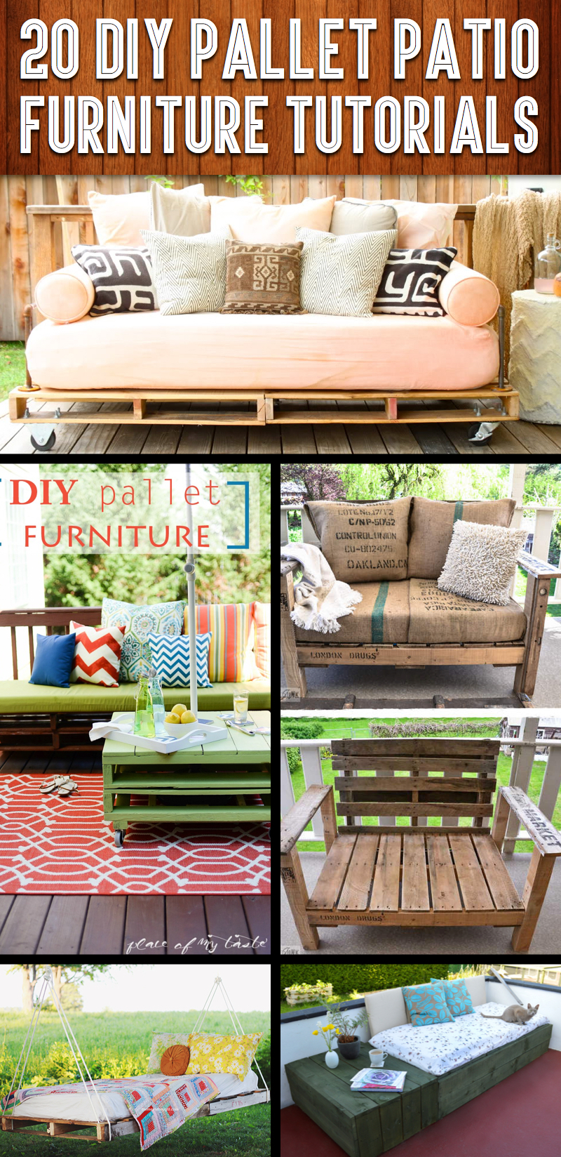 20 Diy Pallet Patio Furniture Tutorials For A Chic And throughout measurements 800 X 1648