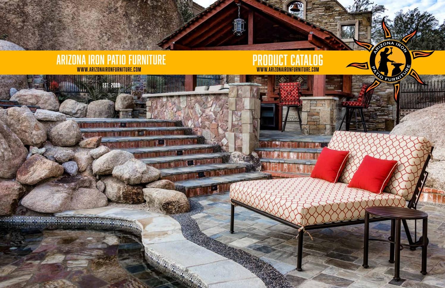 2019 Arizona Iron Furniture Catalog Vuria Issuu pertaining to dimensions 1497 X 969