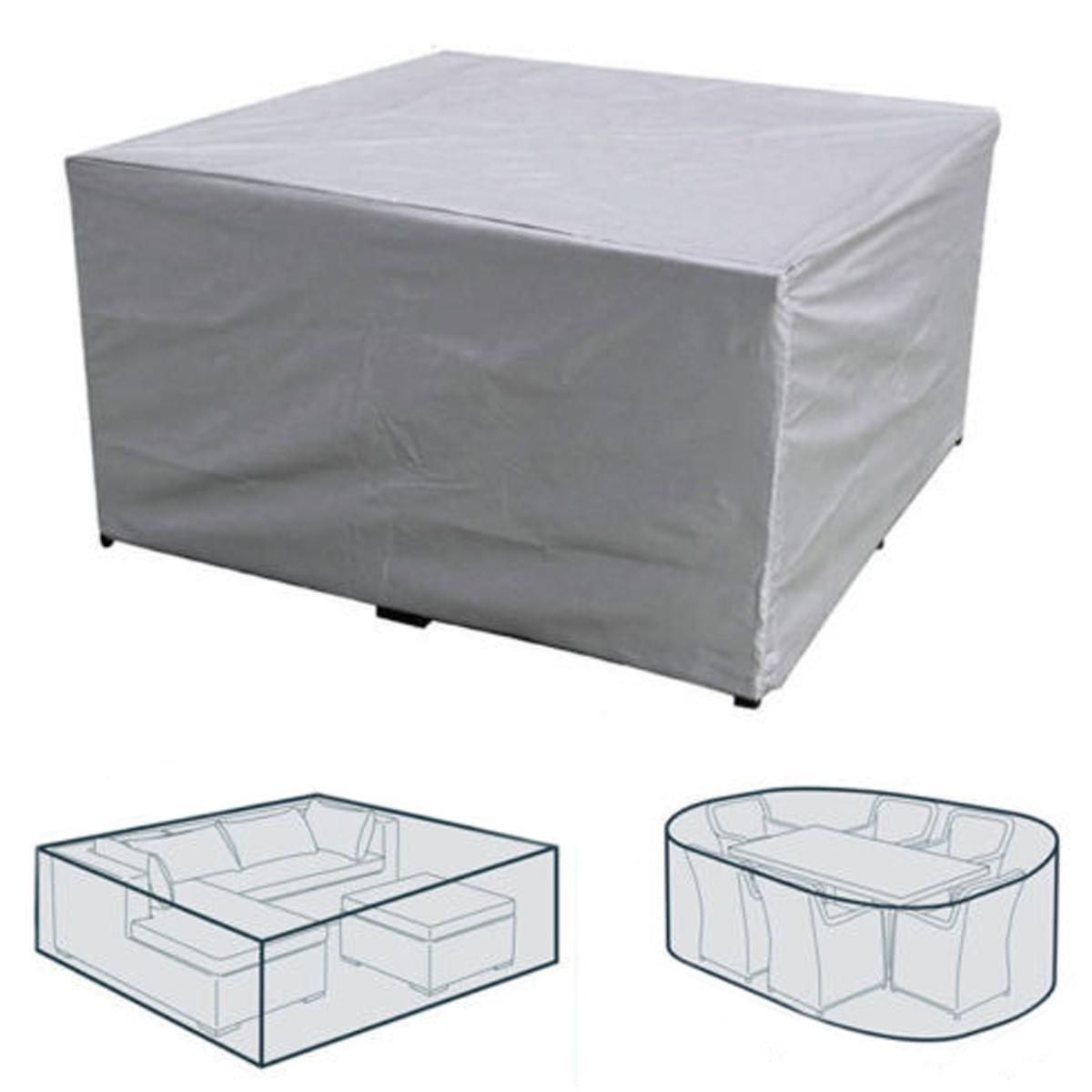 2019 Big Sizes Summer Bbq Waterproof Outdoor Patio Garden Furniture Covers Rain Snow Chair Covers For Sofa Table Chair Dust Proof Cover From pertaining to measurements 1200 X 1200