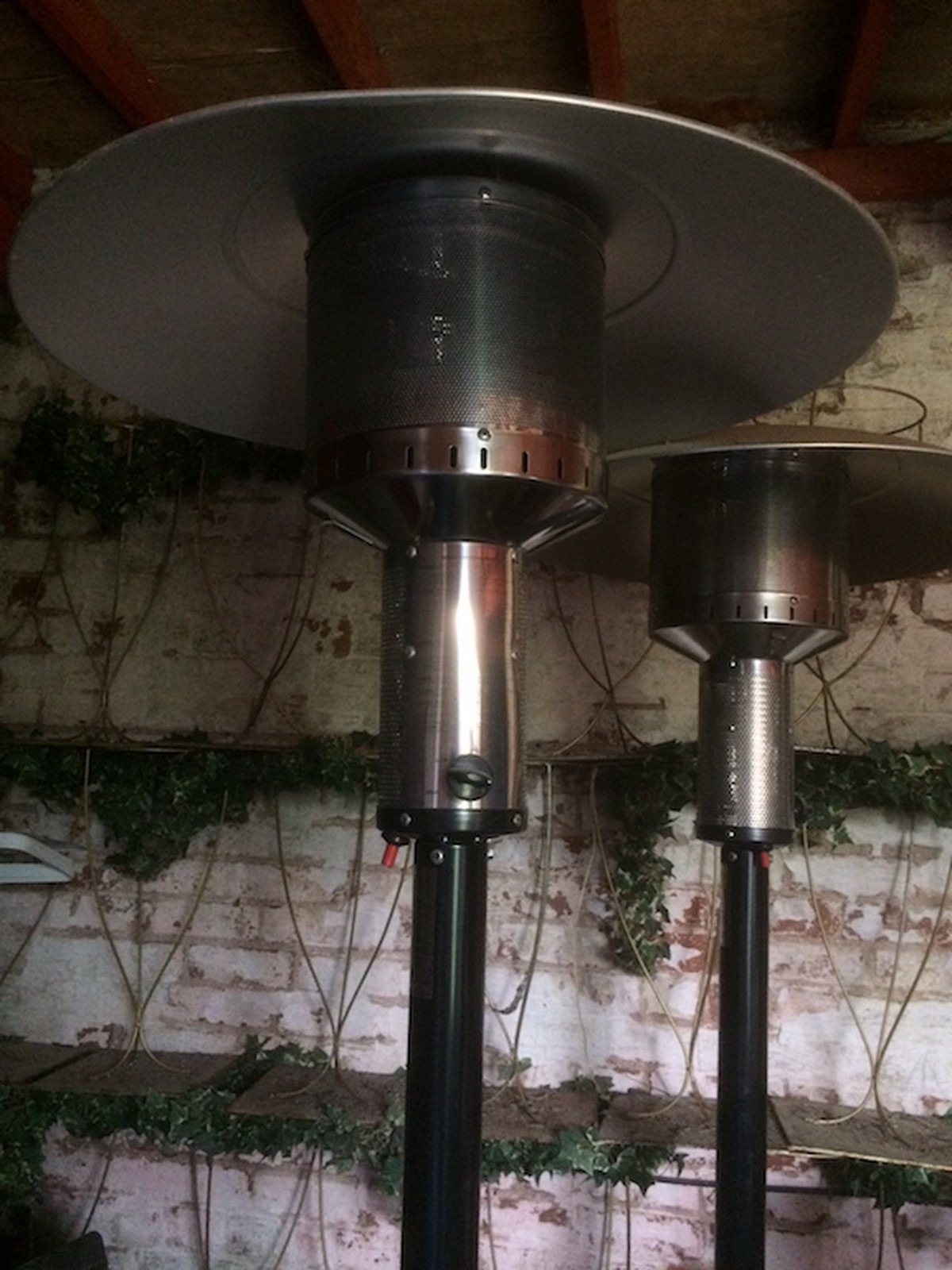 2x Clarke Patio Heaters Worcester for size 1200 X 1600