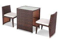 3 Pcs Cushioned Outdoor Wicker Patio Set In 2019 Patio for dimensions 1200 X 1200