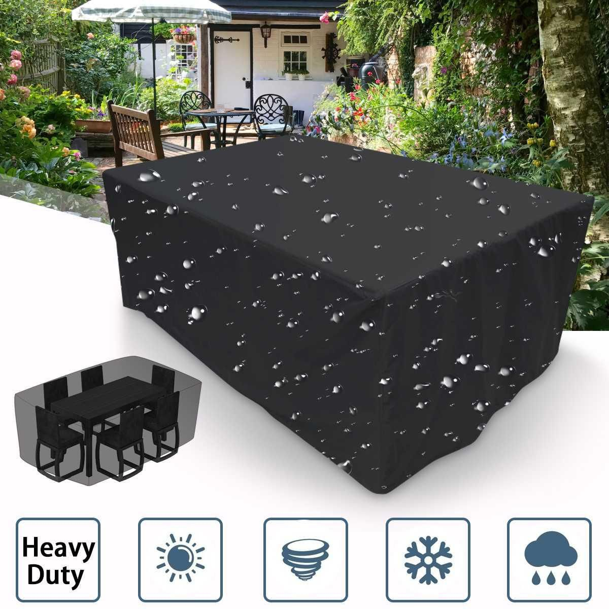 4 Size Waterproof Outdoor Patio Garden Furniture Covers Rain intended for measurements 1200 X 1200