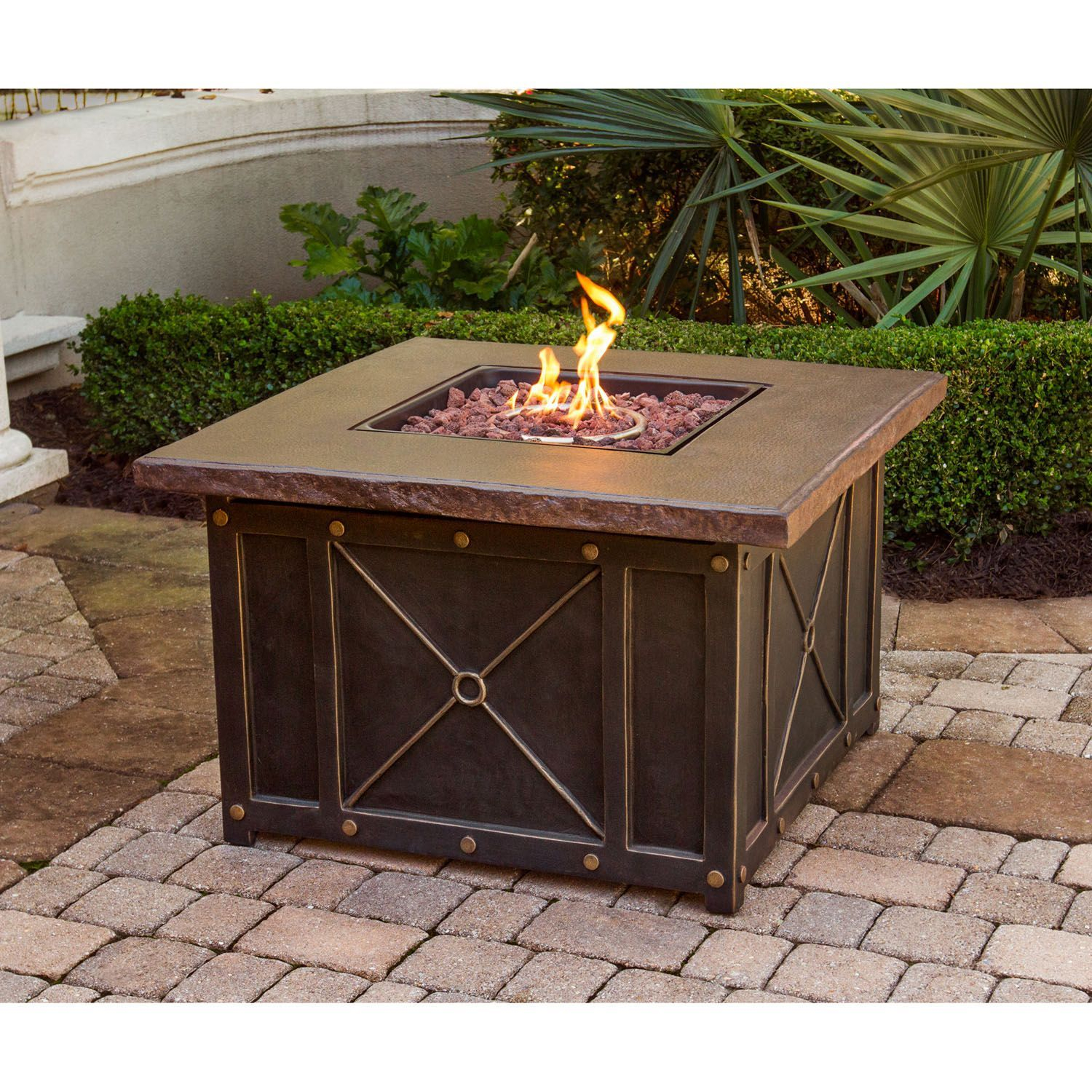 40 Square Durastone Fire Pit Sams Club Gas Fire Pit for proportions 1500 X 1500