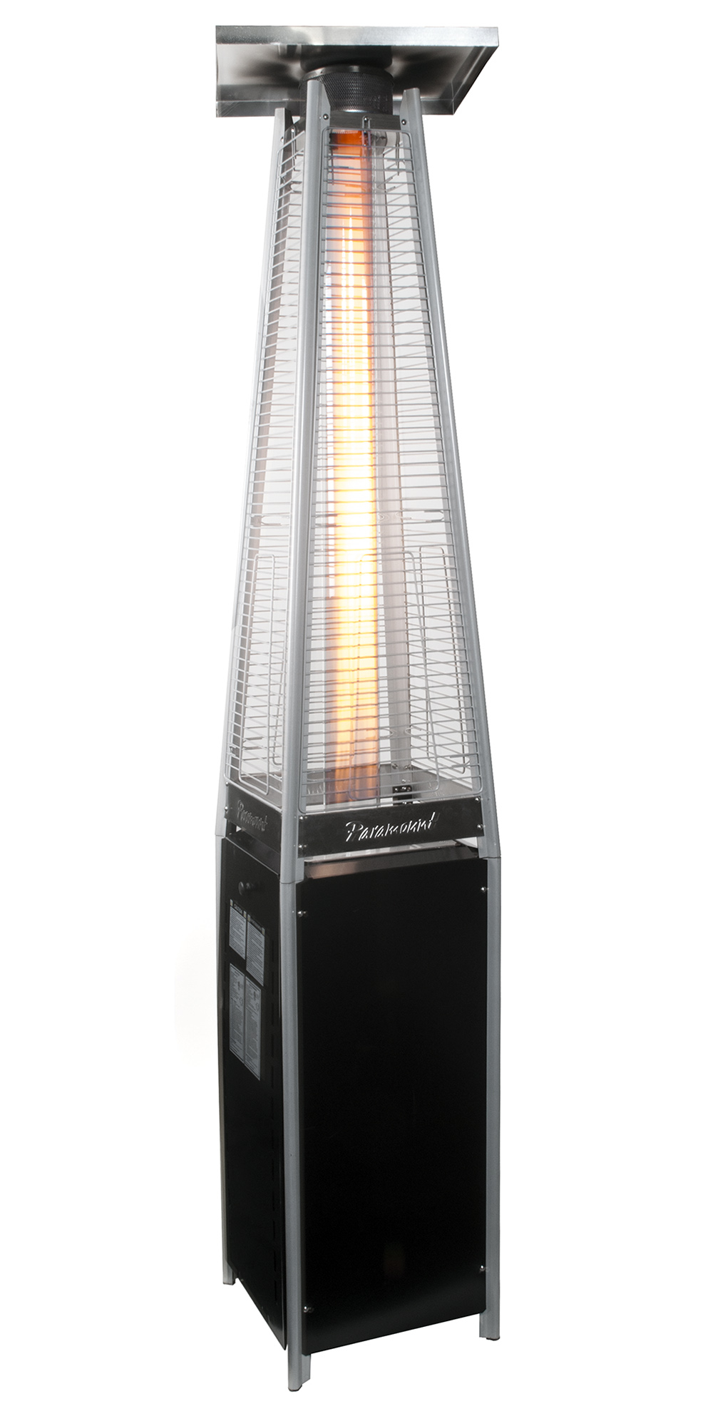 40000 Btu Black Silver Flame Patio Heater Electric Fireplaces Toronto with proportions 986 X 2000
