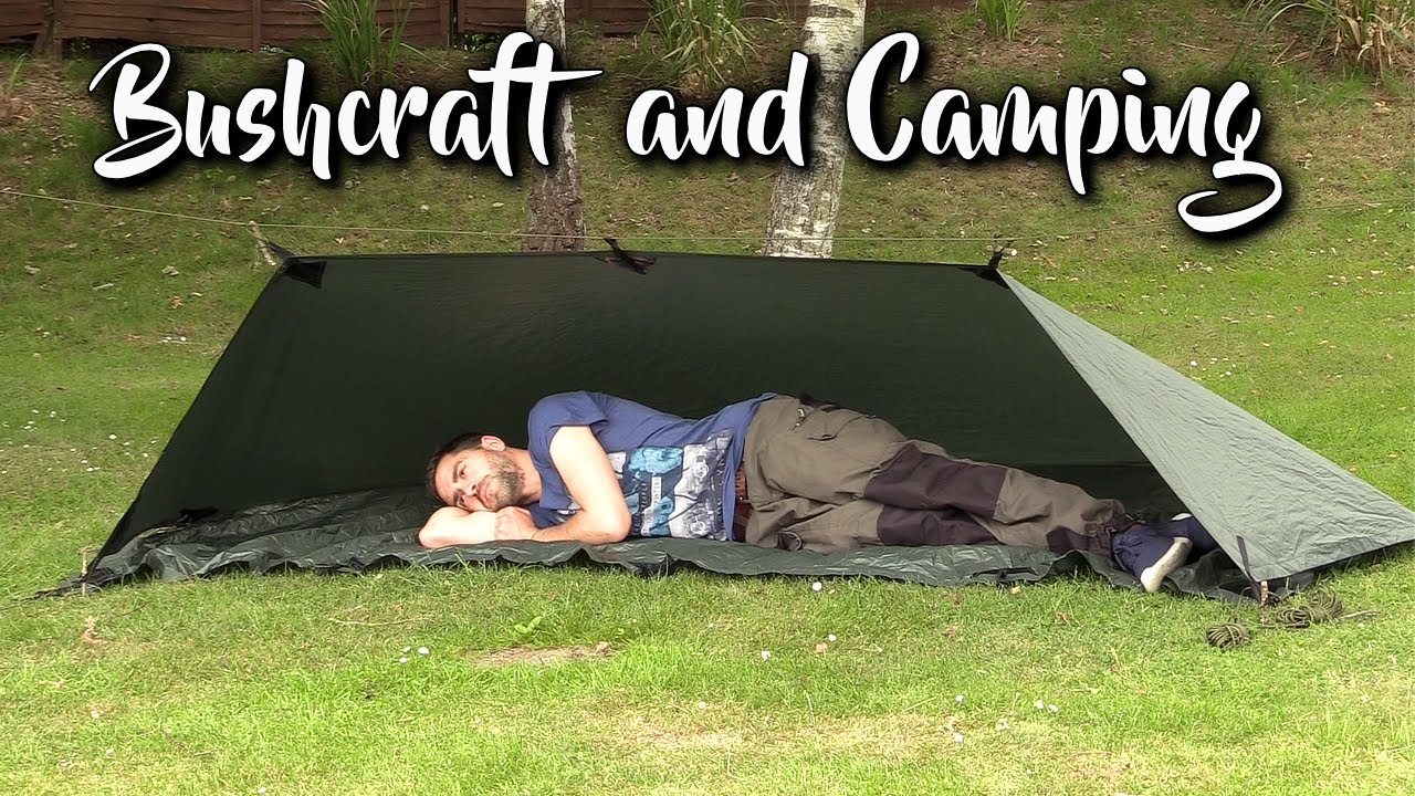 5 Tarp Shelter Setups For Bushcraft And Camping In The Woods within dimensions 1280 X 720