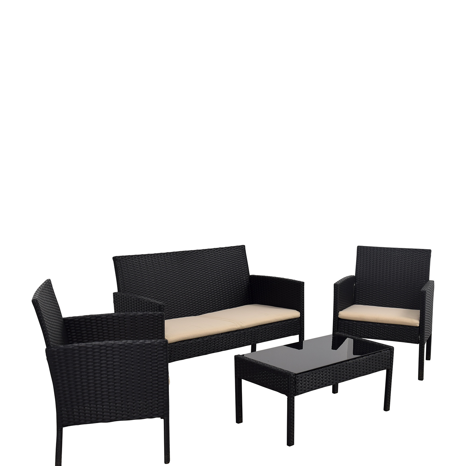 56 Off Radeway Radeway Black Outdoor Garden Patio Furniture Tables with regard to proportions 1500 X 1500