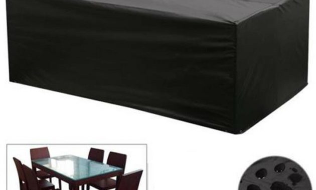 6 8 Seater Large Rectangular Patio Set Cover Outdoor Garden Table Chair Bed Cube pertaining to measurements 1500 X 1500
