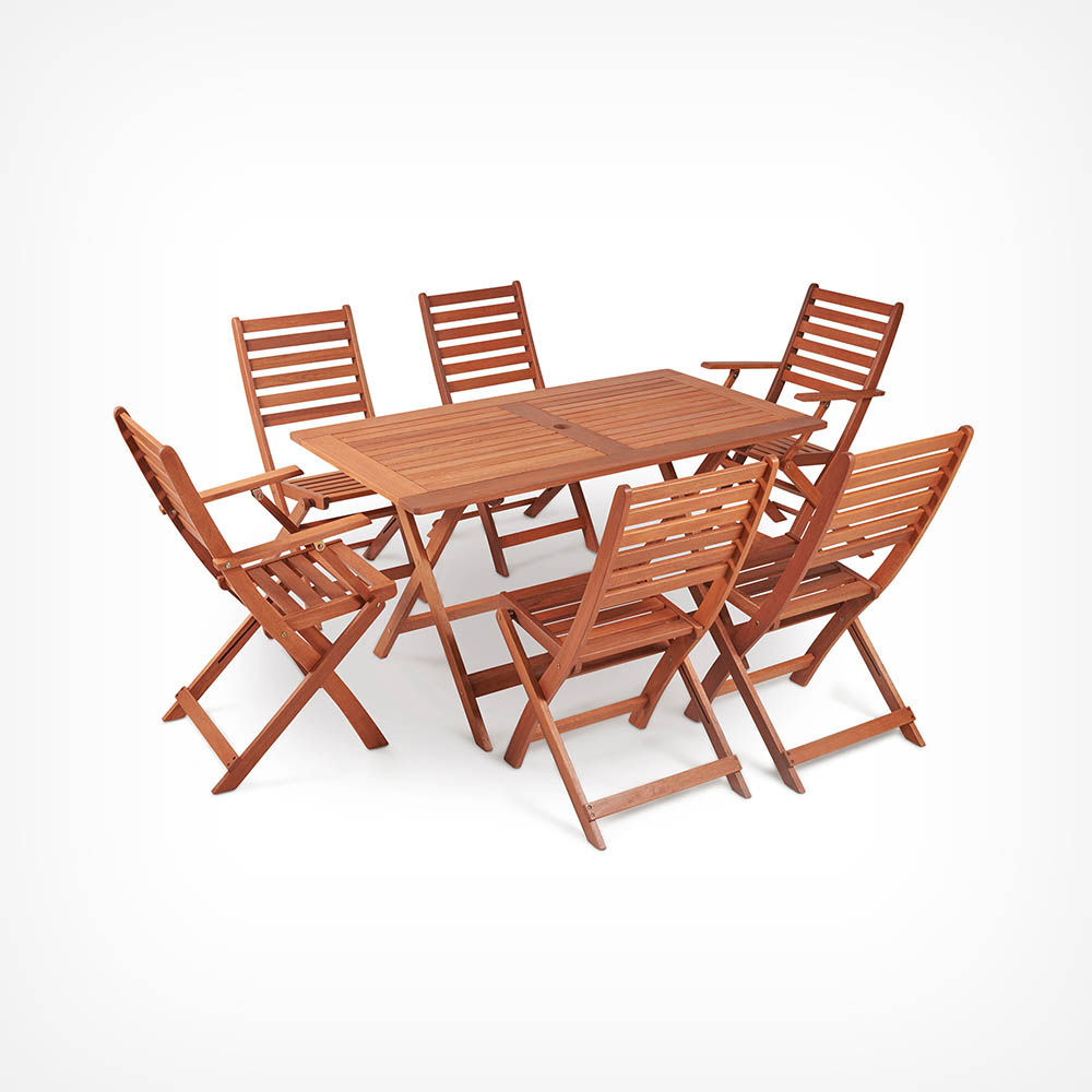 6 Seater Wooden Dining Set for measurements 1000 X 1000