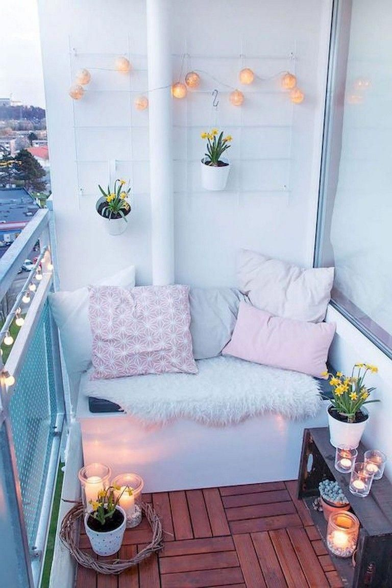 80 Best Small Apartment Balcony Decorating Ideas throughout proportions 768 X 1152