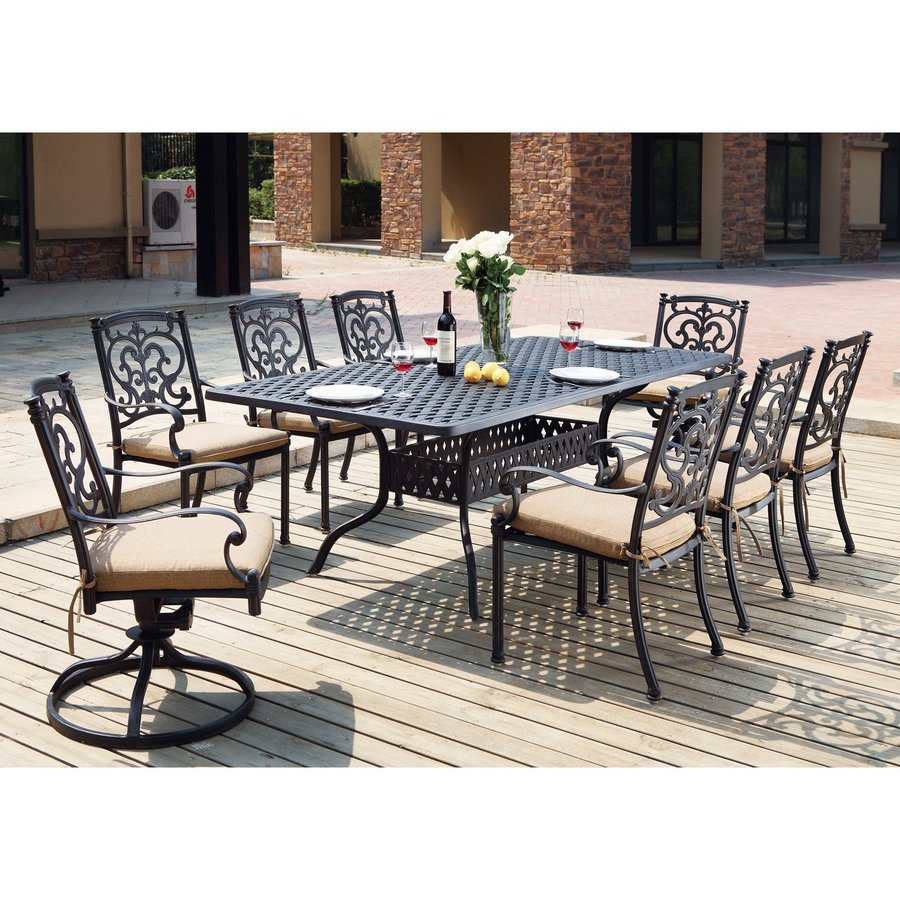 9 Piece Patio Furniture Sets Theradmommy with sizing 900 X 900