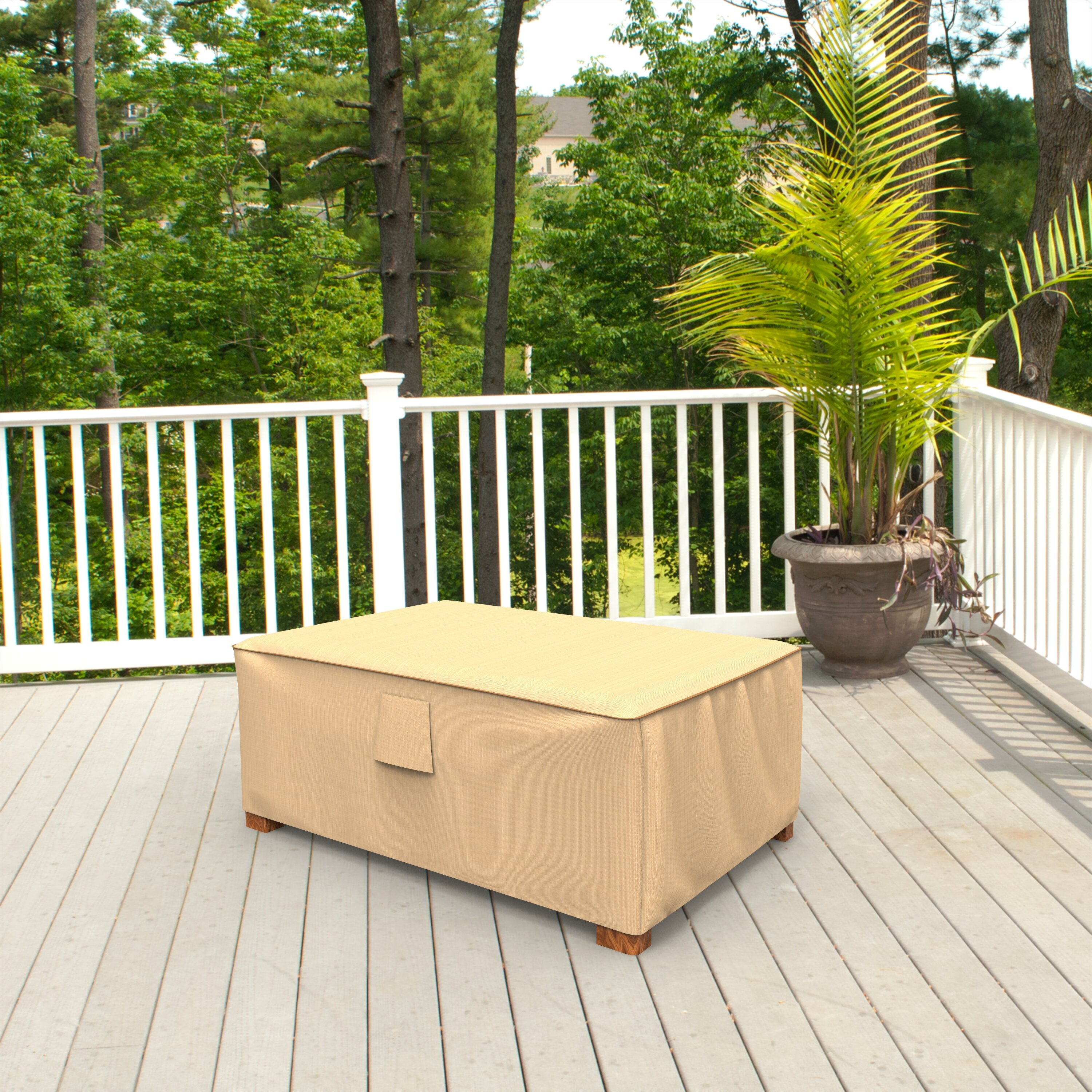 Aaden Patio Table Cover intended for size 3000 X 3000