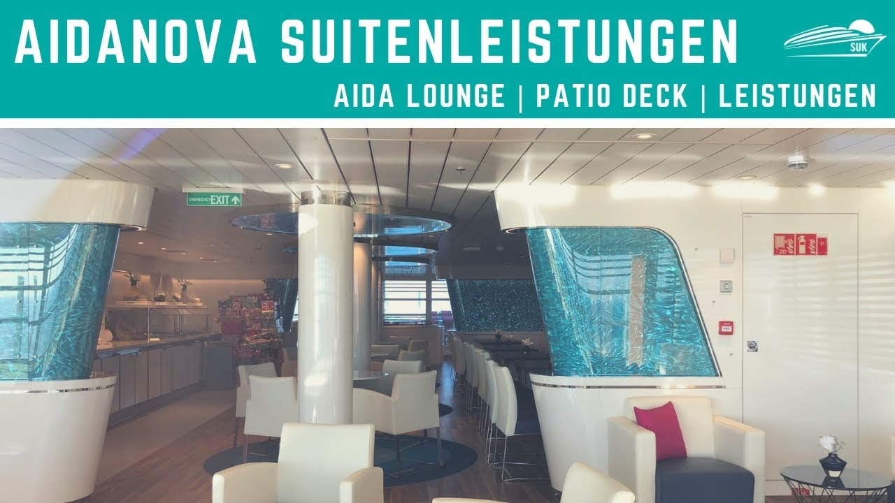 Aidanova Suitengste Aida Lounge Patiodeck Inklusivleistungen for measurements 1280 X 720