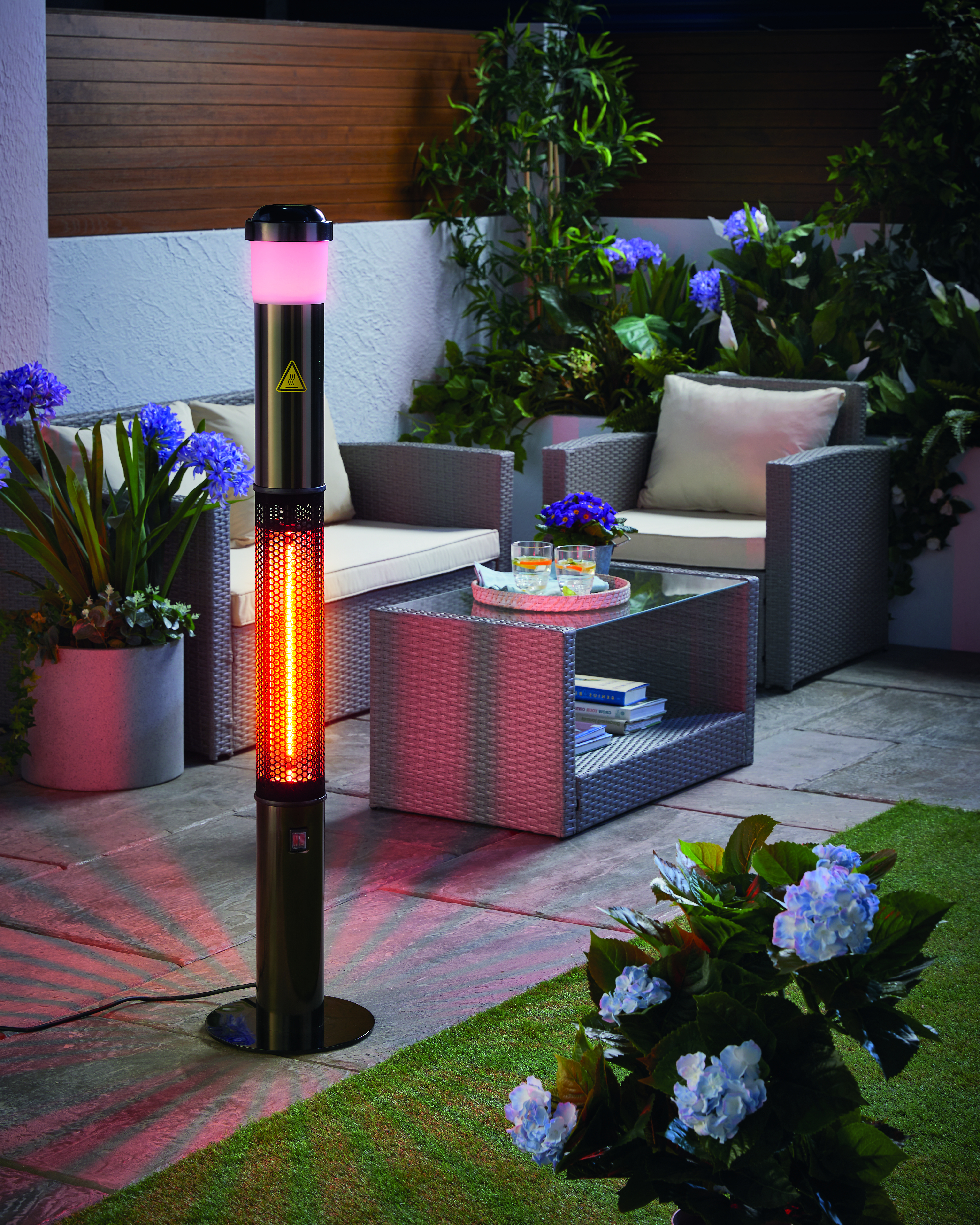 Aldi Is Selling A Patio Heater With A Bluetooth Speaker And intended for size 4048 X 5058
