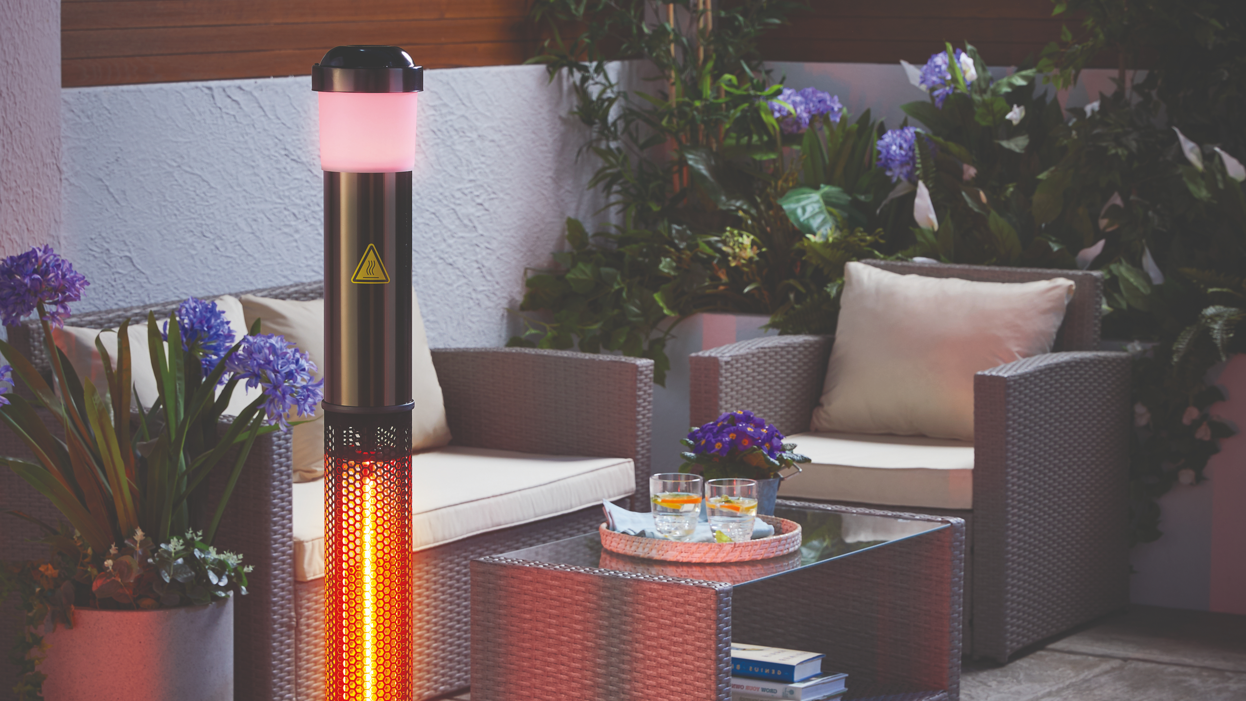 Aldi Is Selling A Patio Heater With A Bluetooth Speaker And throughout dimensions 4048 X 2277