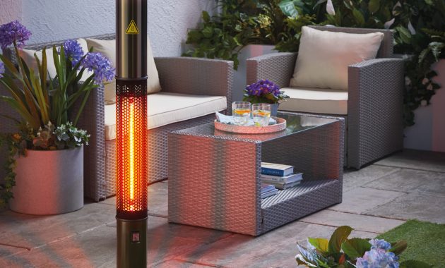 Aldi Is Selling An Electric Patio Heater With A Speaker in sizing 4048 X 5058