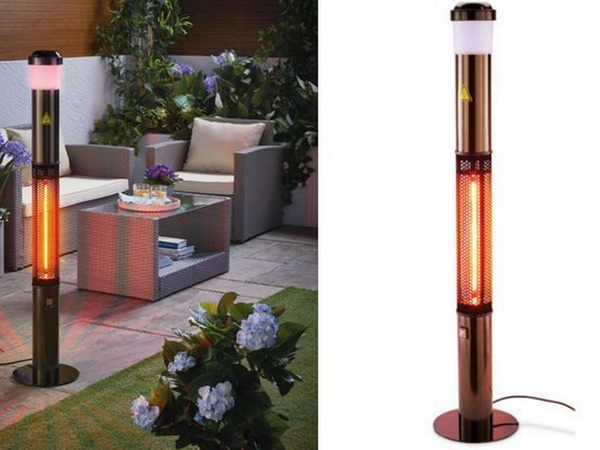 Aldi Is Selling Patio Heaters With Bluetooth Speakers And for proportions 1200 X 900