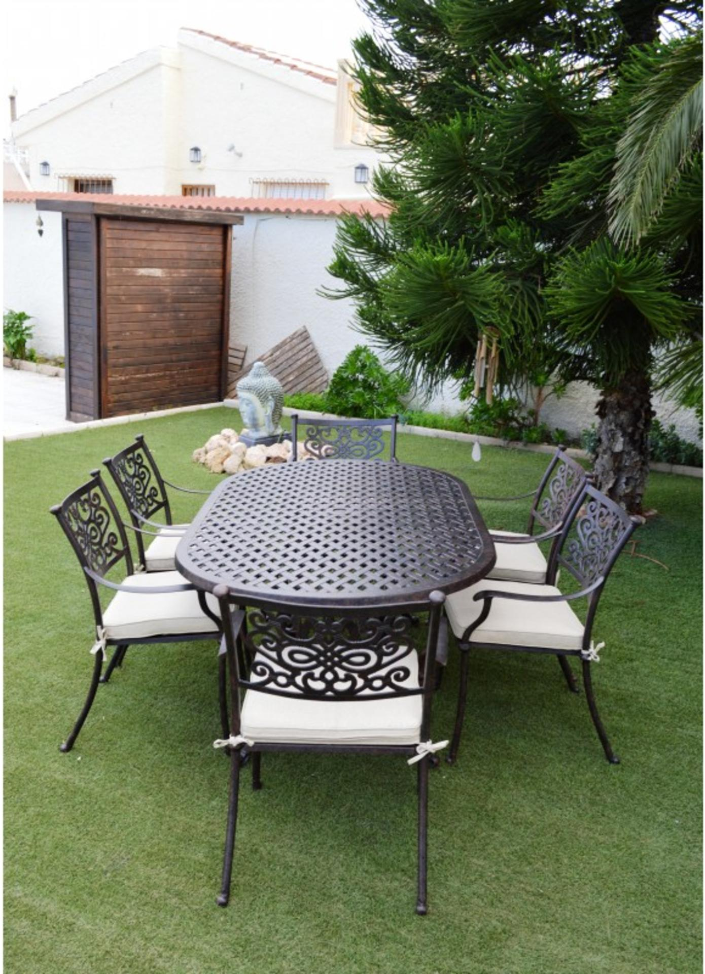 Almeria Oval Oblong 6 Seater Patio Set Inspired 4 Furniture intended for sizing 1390 X 1920