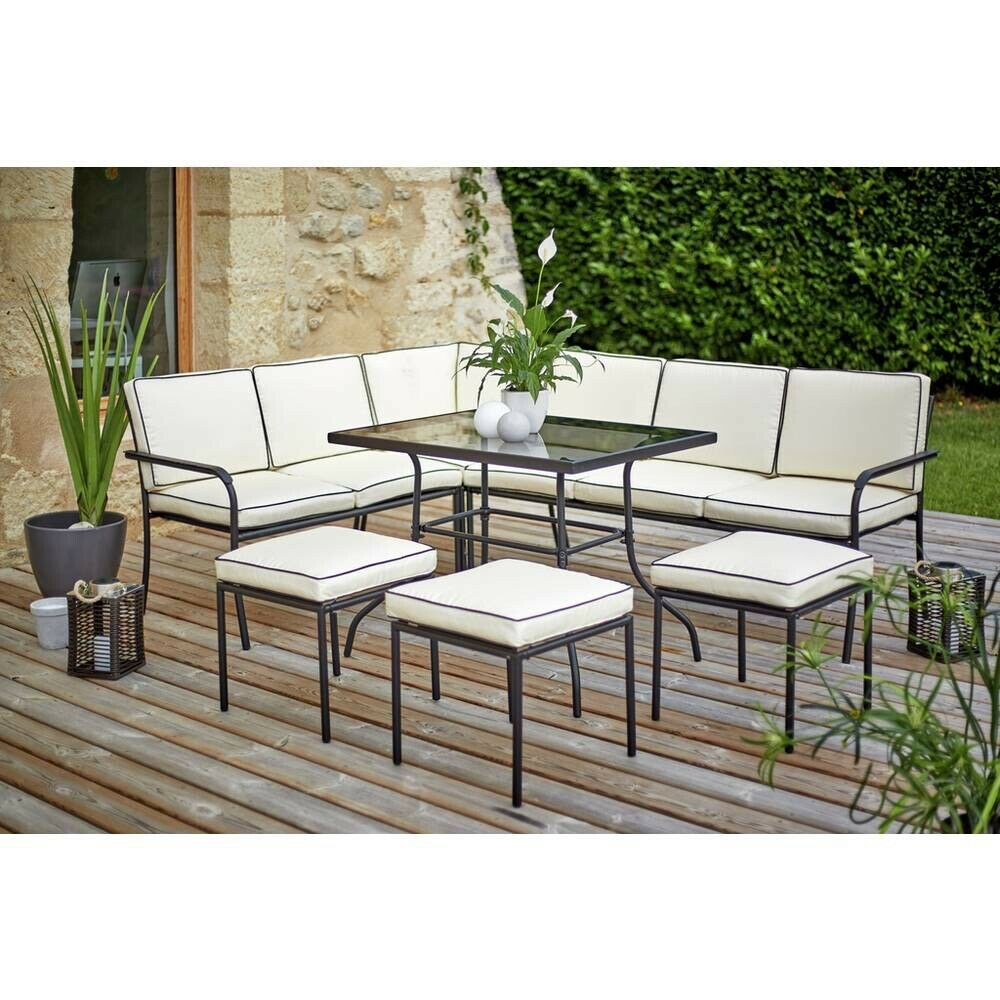 Argos Home Ronda 8 Seater Metal Corner Sofa Set Rrp 24000 In Mansfield Woodhouse Nottinghamshire Gumtree pertaining to sizing 1000 X 1000