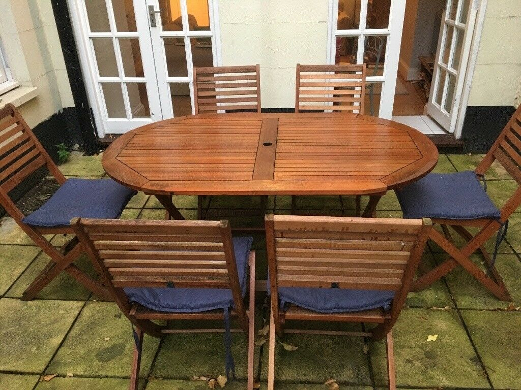 Argos Newbury 6 Seater Patio Dining Set With Cushions And Cover In Clifton Village Bristol Gumtree in dimensions 1024 X 768