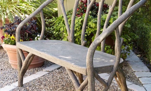 Artemis Faux Bois Chair Zen Garden Outdoor Garden Bench for size 1200 X 1500