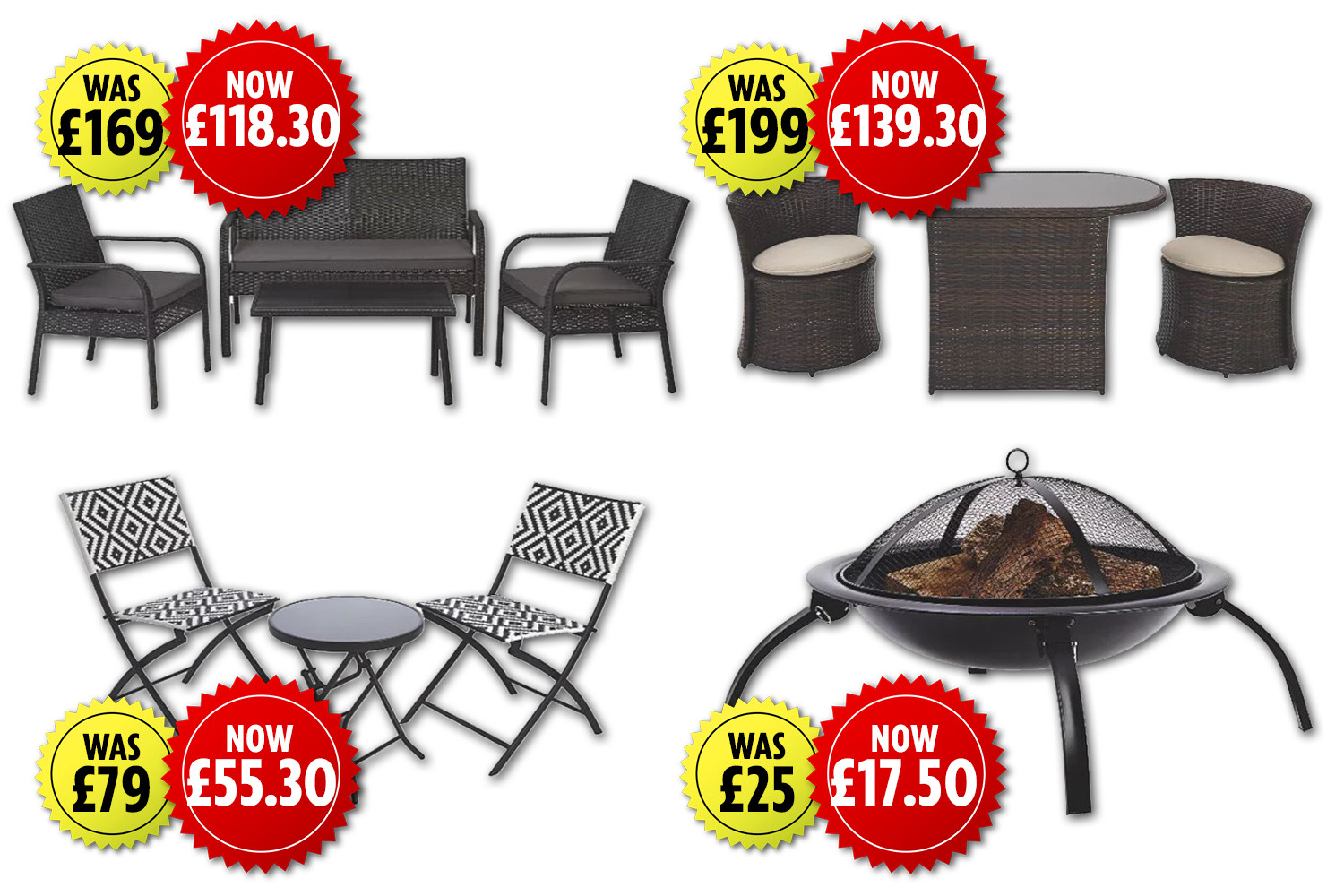 Asda Has 30 Off Garden Furniture Including A Fire Pit For with size 1500 X 1000