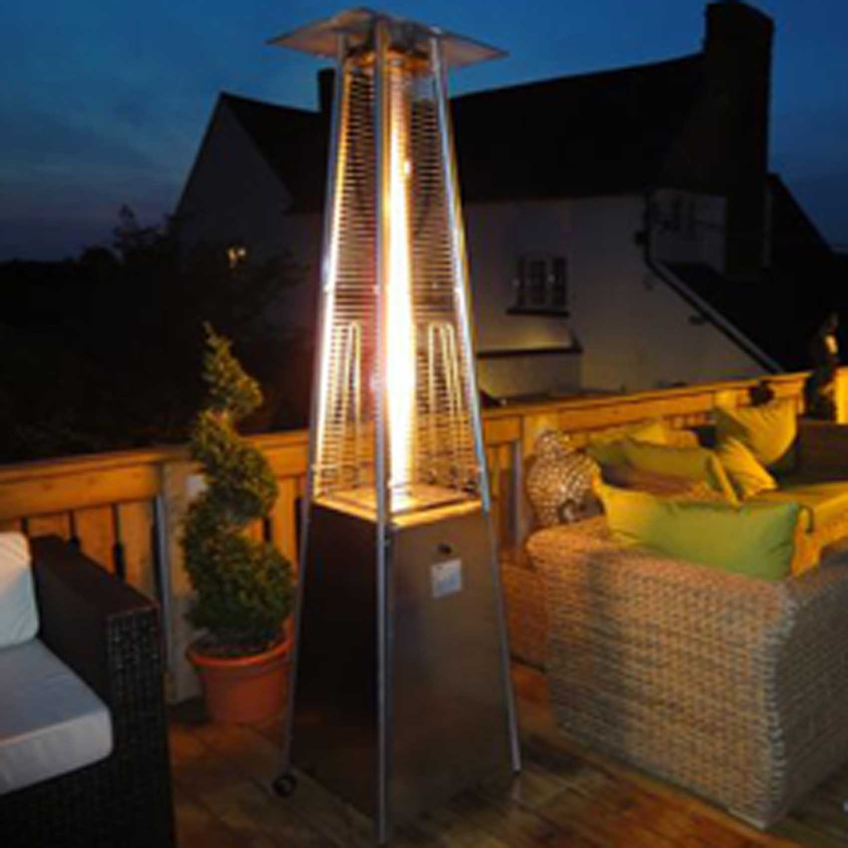 Athena 13kw Real Flame Commercial Patio Heater in size 1701 X 1701