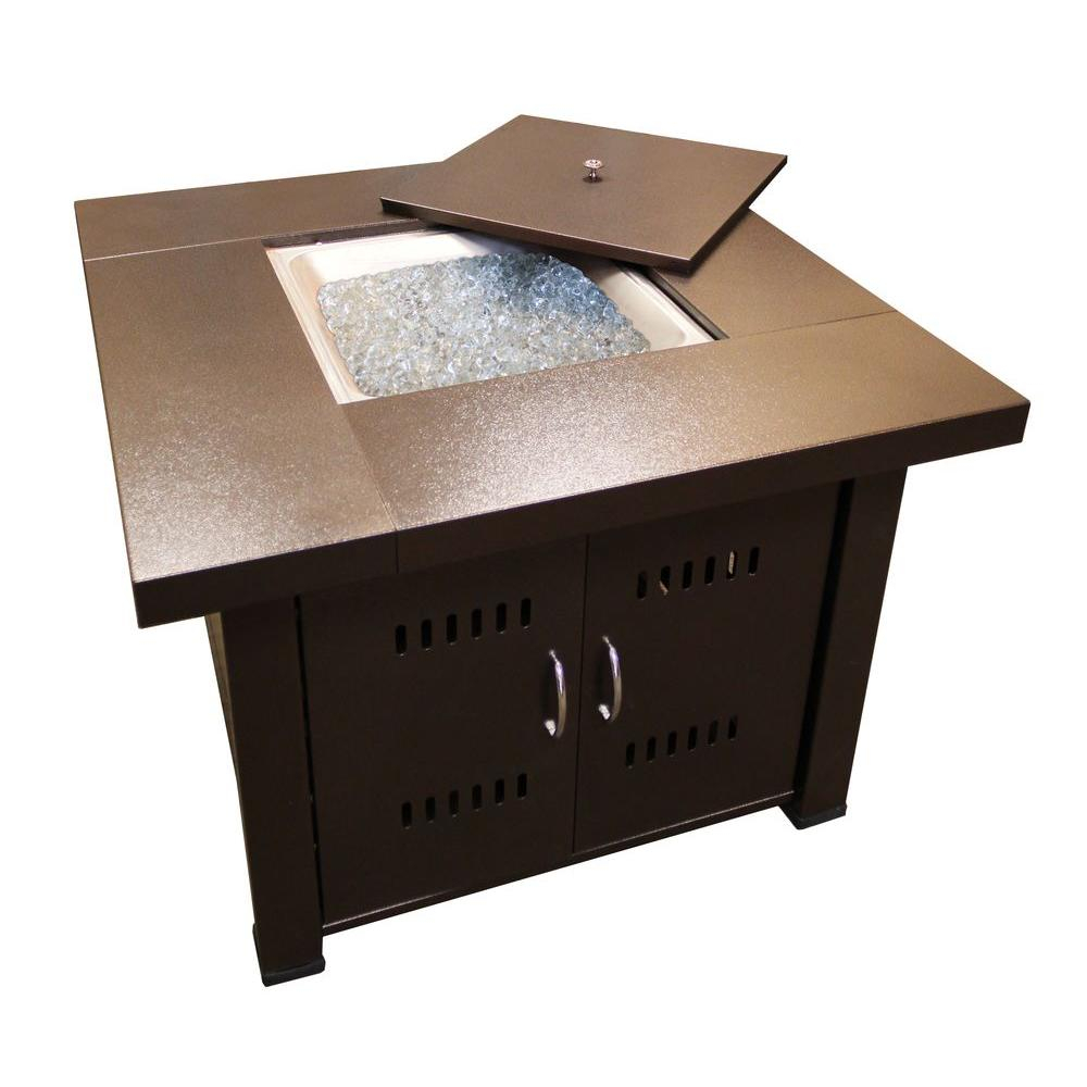 Az Patio Heaters 38 In Steel Firepit In Bronze pertaining to proportions 1000 X 1000